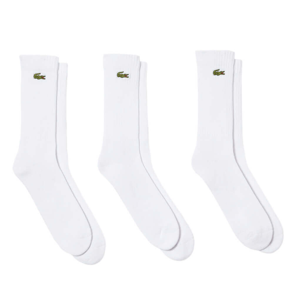 Lacoste Sport High-Cut Socks – Pack of 3